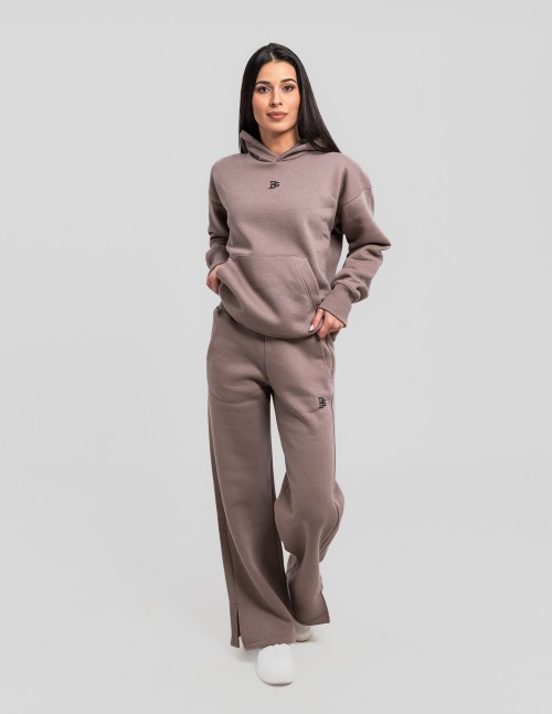 Сет relaxed fit млечно кафяво