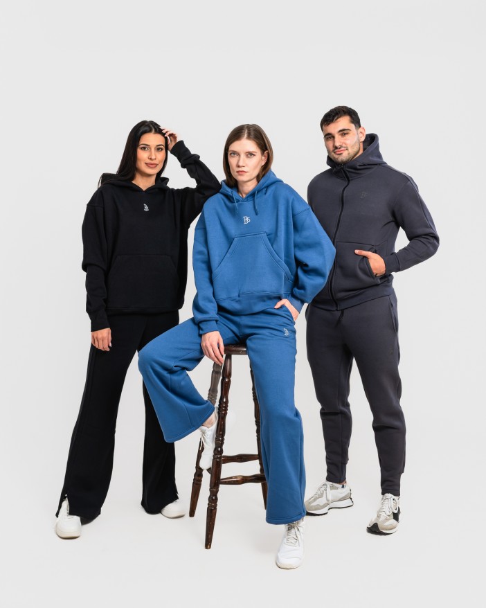 Set Oversized blue