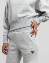 Сет cropped oversize сиво