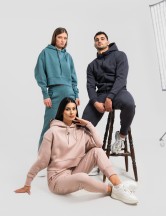 Сет cropped oversize mint