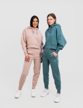 Сет cropped oversize mint
