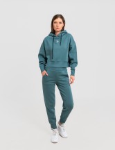 Сет cropped oversize mint