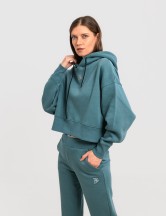 Сет cropped oversize mint