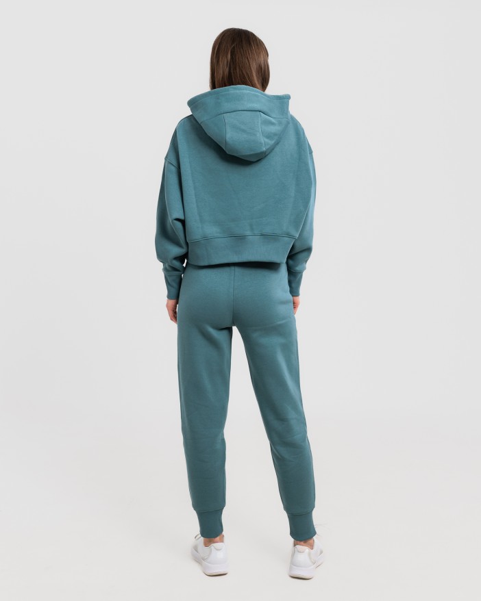 Сет cropped oversize mint