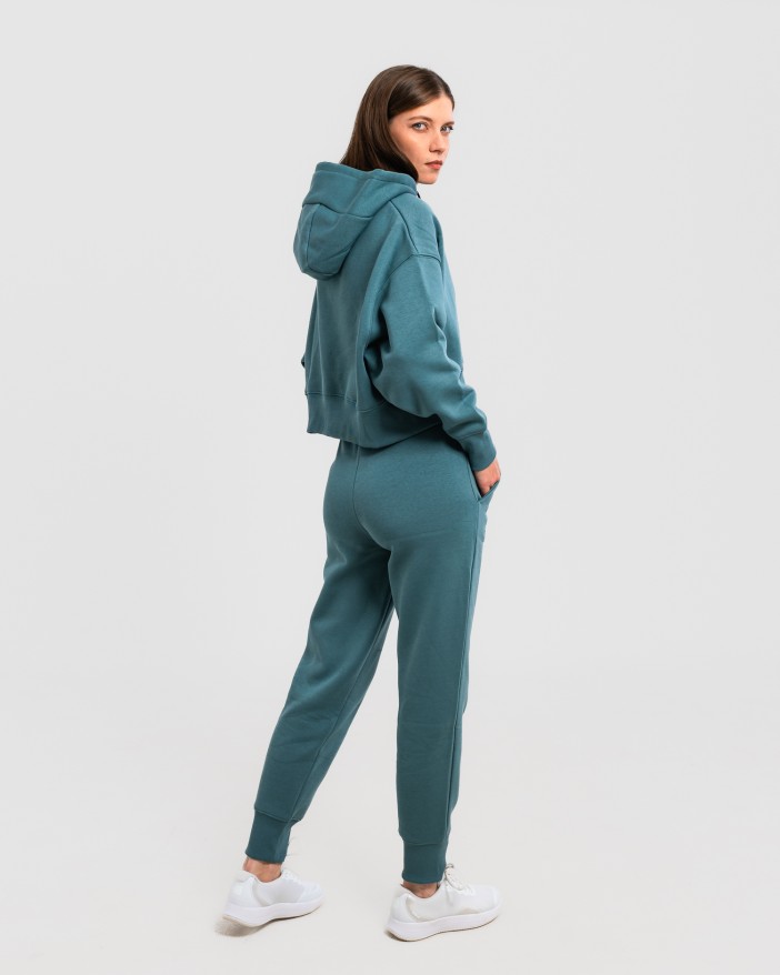 Сет cropped oversize mint