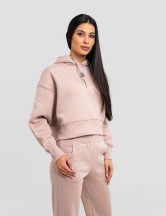 Сет cropped oversize пудра