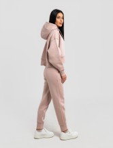 Сет cropped oversize пудра