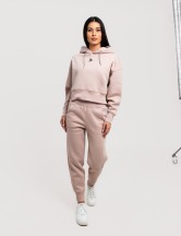 Сет cropped oversize пудра