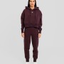 Сет cropped oversize бордо