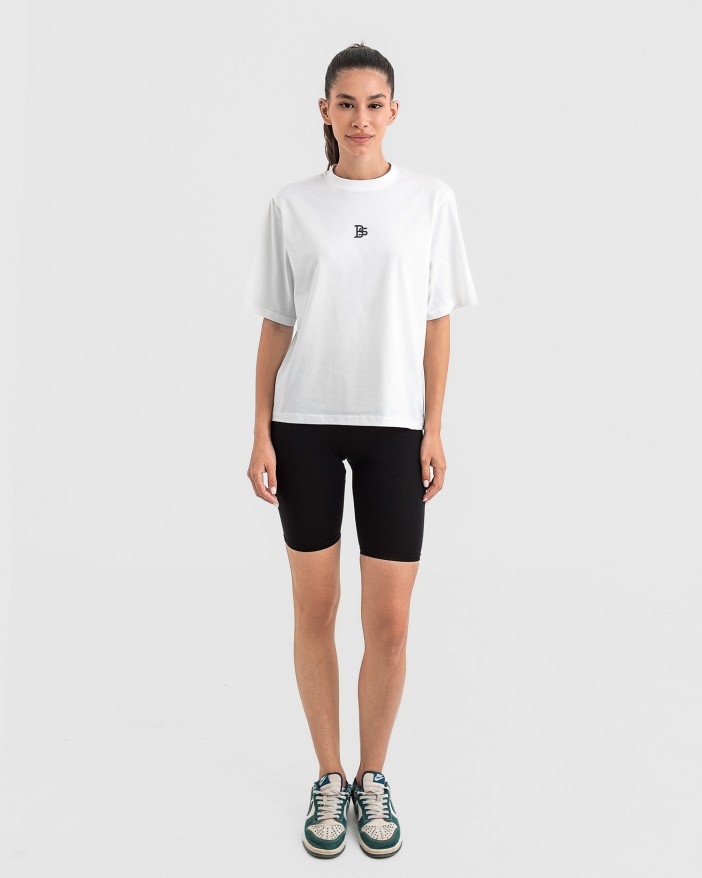 Дамска oversize тениска "BOLD" бяла