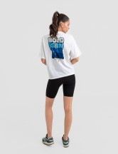 Дамска oversize тениска "BOLD" бяла