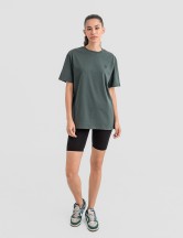 Дамска oversize тениска в зелено