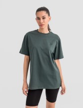 Дамска oversize тениска в зелено