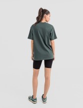 Дамска oversize тениска в зелено