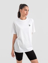 Дамска oversize тениска в бяло