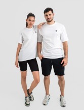 Мъжка oversize тениска в бяло
