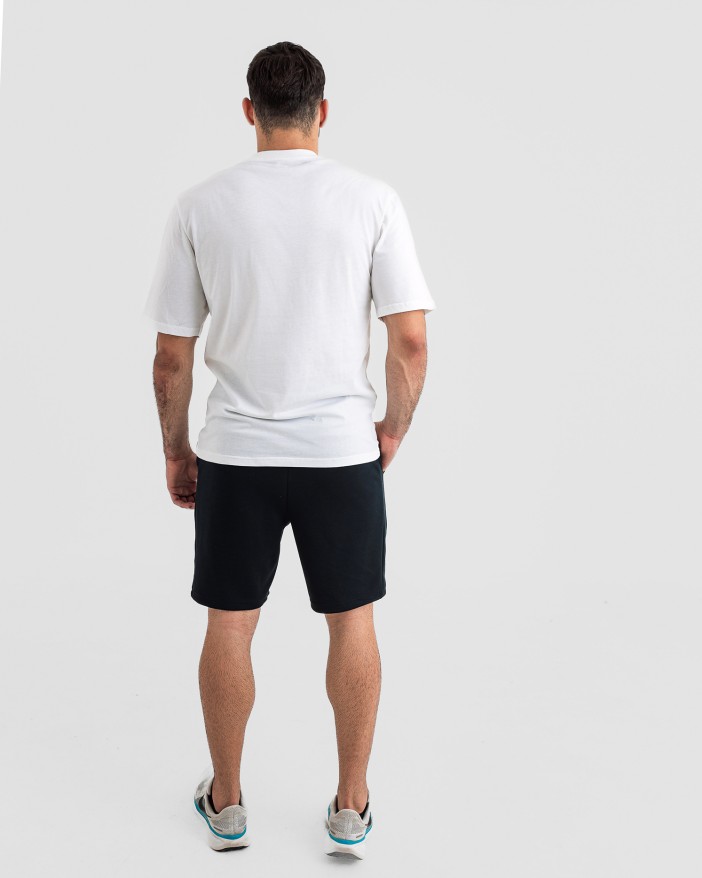 Мъжка oversize тениска в бяло