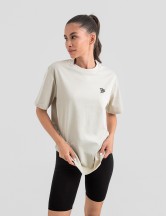Дамска oversize тениска stone grey