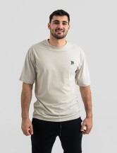 Мъжка oversize тениска stone grey 