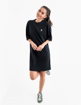 Рокля oversize в черно