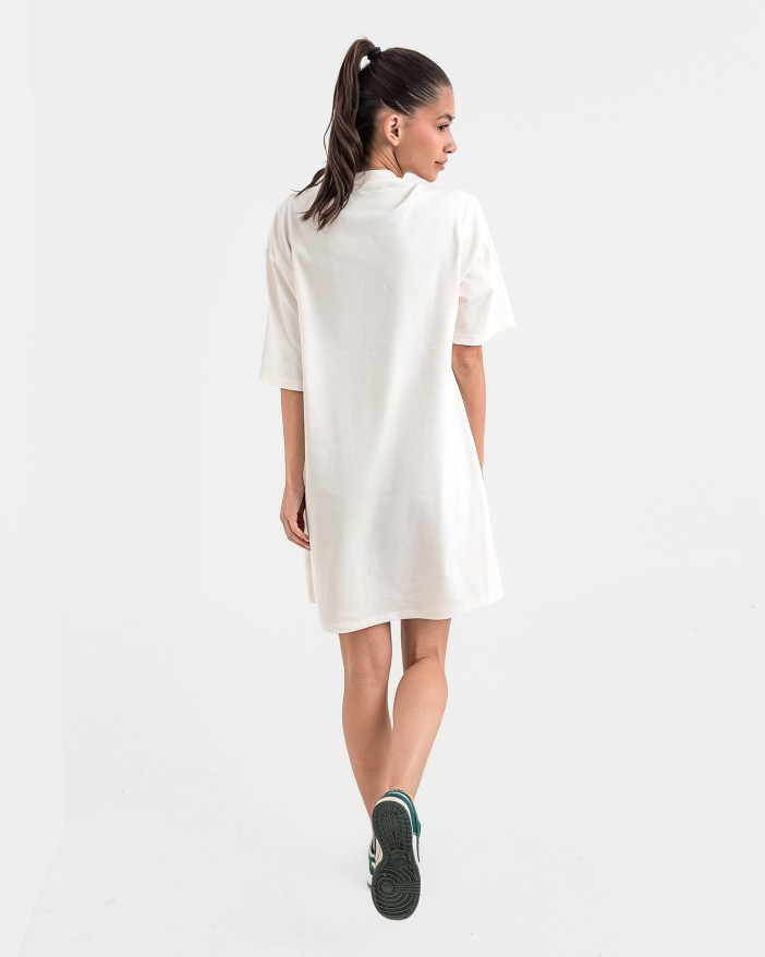 Рокля oversize в екрю