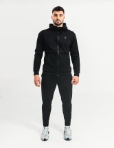 Спортен мъжки екип в черно 