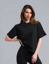 Къс oversize в черно