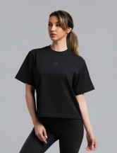 Къс oversize в черно
