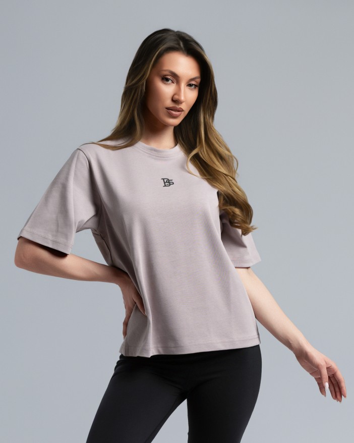 Къс oversize във виолет