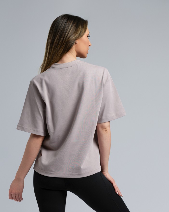 Къс oversize във виолет