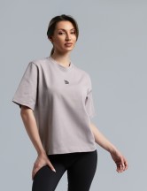 Къс oversize във виолет